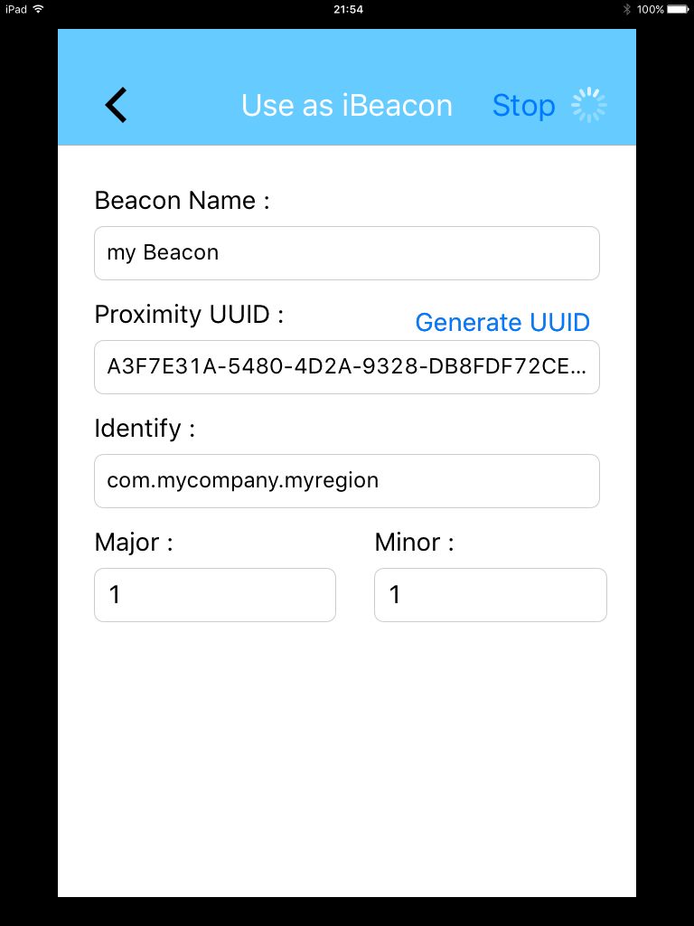 iBeacon Scanner